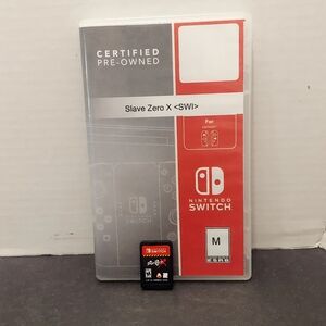 Nintendo Switch Slave Zero X Nintendo Switch game videogame slave zero x switch